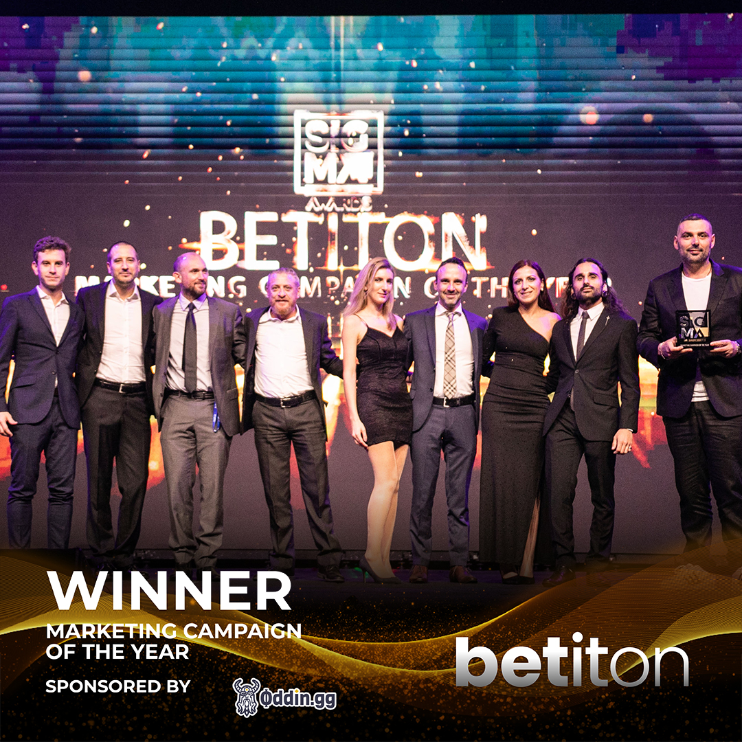 Betiton wins the SiGMA Marketing Campaign of the Year Award