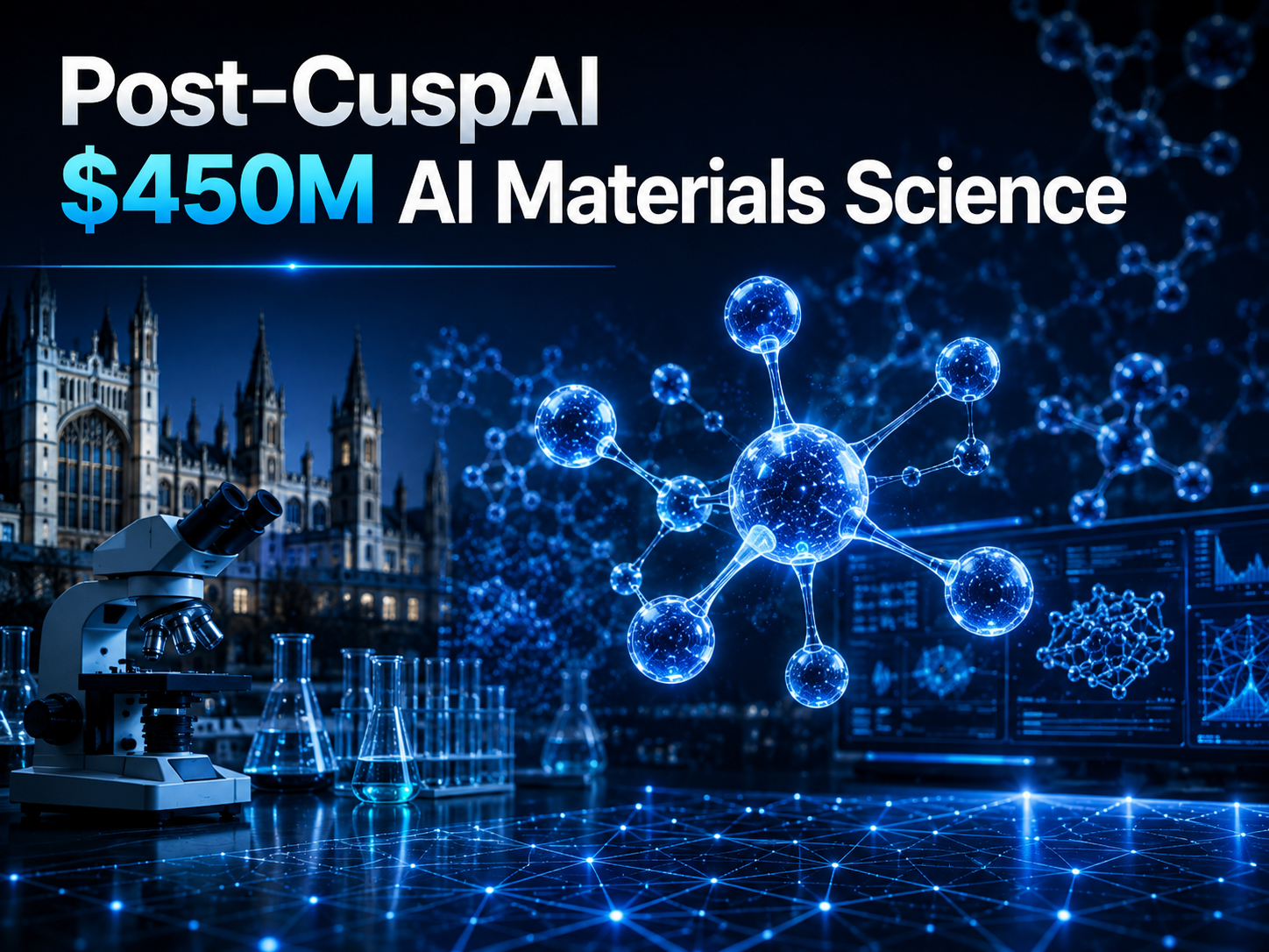 CuspAI Raises $450 Million Series B