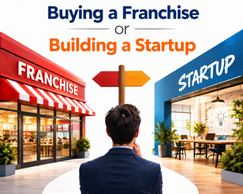 Buying a Franchise or Building a Startup